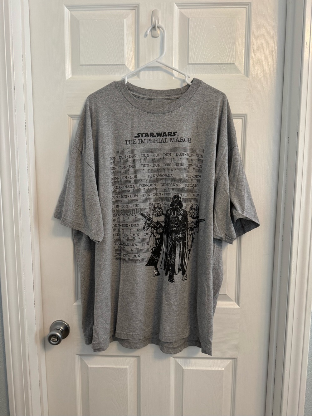Disney Star Wars Darth Vader Imperial March Theme Graphic T-Shirt